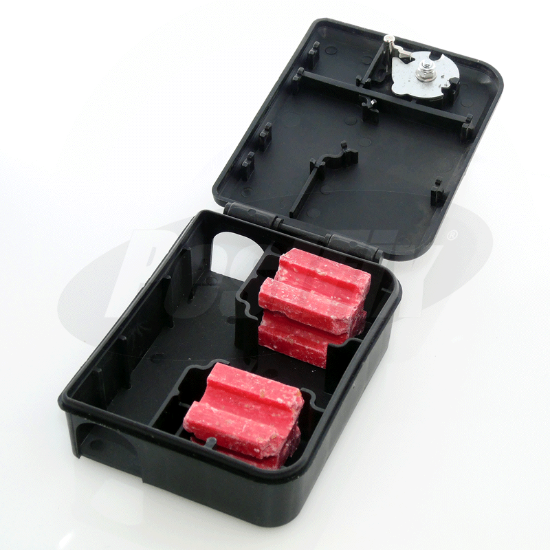 Quicklock Microbait Plastic Mouse Bait Station 